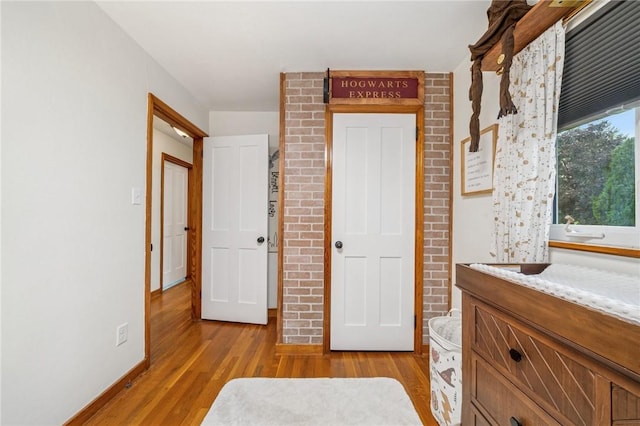 1507 Woodlawn Dr, Unity Twp, PA 15650 - bedroom with light wood-type flooring and baseboards