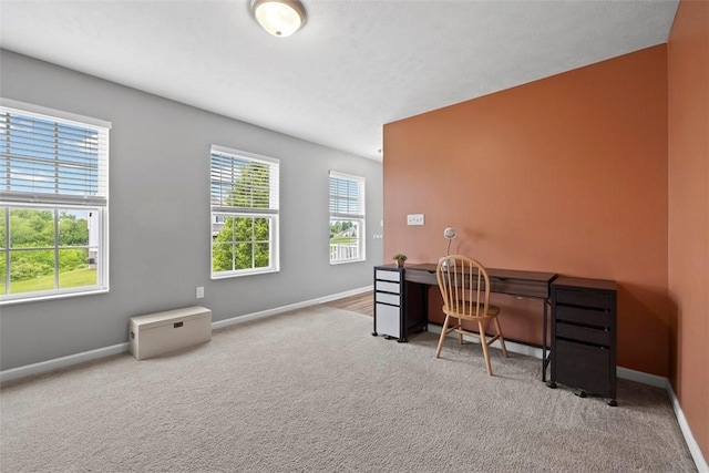 1033 Granite Dr, South Fayette, PA 15057 - carpeted office with baseboards