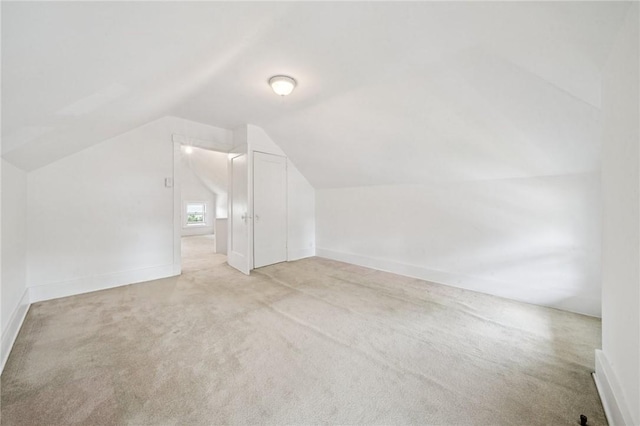 7333 Mcclure Ave, Swissvale, PA 15218 - bonus room featuring lofted ceiling, carpet, and baseboards