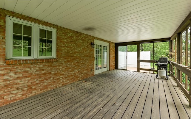 4610 School Dr, Hampton, PA 15101 - unfurnished sunroom featuring healthy amount of natural light