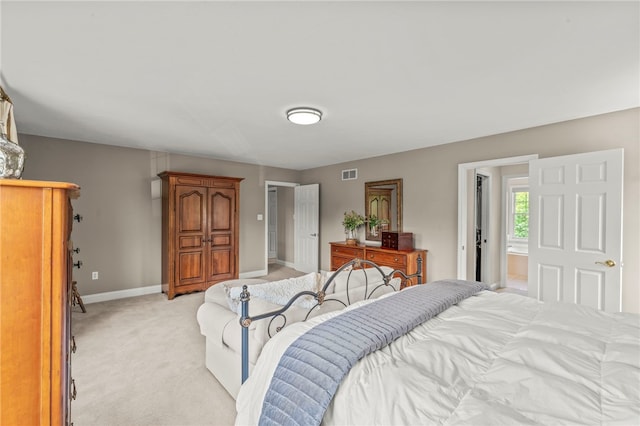 105 Pin Oak Ct, Peters Twp, PA 15367 - bedroom with baseboards and light carpet