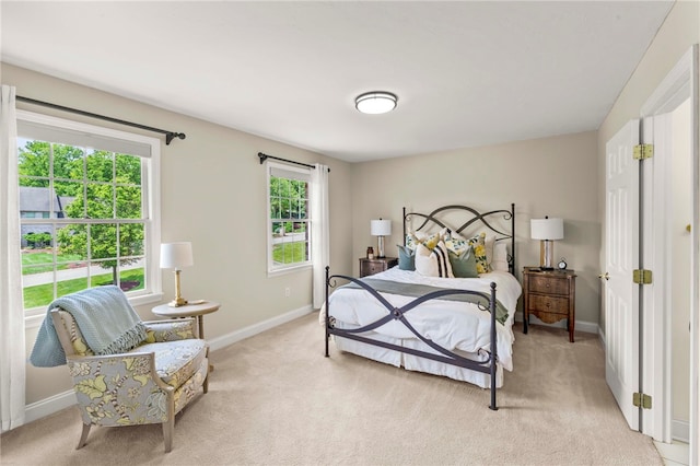 105 Pin Oak Ct, Peters Twp, PA 15367 - bedroom with light carpet and baseboards