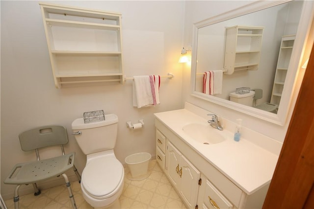 23 Main St, W Pike Run Twp, PA 15427 - bathroom with toilet and vanity