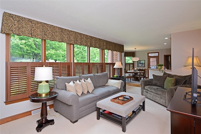 3875 Ashland Ct, Hampton, PA 15101 - living room with recessed lighting