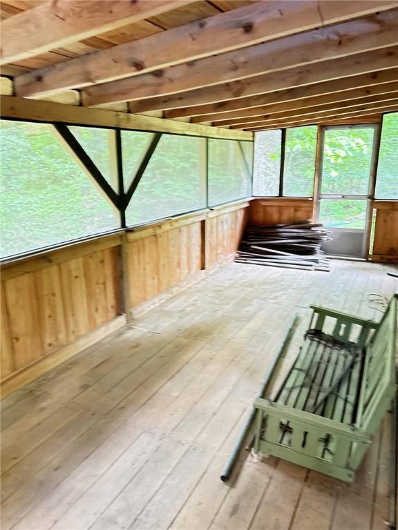 23682 Rte 949, Ridgway, PA 15853 - view of unfurnished sunroom