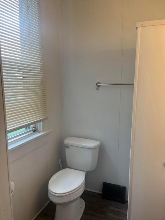 116 Third St, West Bethlehem, PA 15368 - bathroom with toilet and wood finished floors