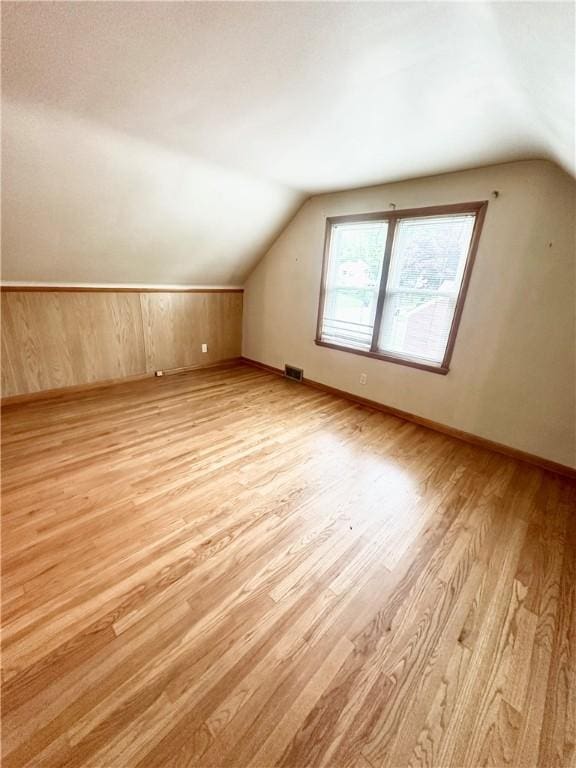 1425 Elgin, Aliquippa, PA 15001 - bonus room with lofted ceiling, light wood finished floors, and baseboards