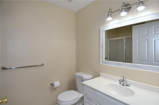 1201 Lenox Oval, Ross Twp, PA 15237 - bathroom with vanity, toilet, and an enclosed shower