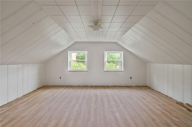828 Georgia Ave, Bon Air, PA 15210 - bonus room featuring wood finished floors and lofted ceiling