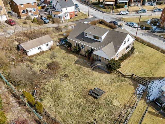 828 Georgia Ave, Bon Air, PA 15210 - aerial perspective of suburban area