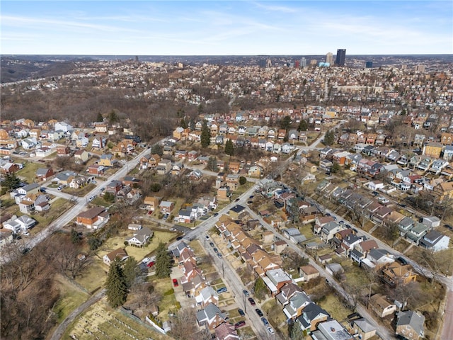 828 Georgia Ave, Bon Air, PA 15210 - aerial overview of property's location featuring nearby suburban area