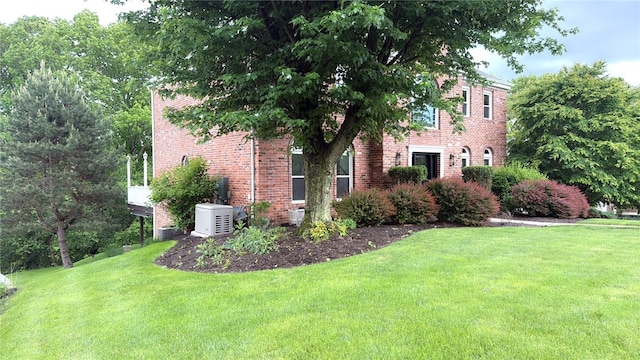 229 Guckert Ln, Marshall, PA 15090 - view of front of property with a front lawn and brick siding