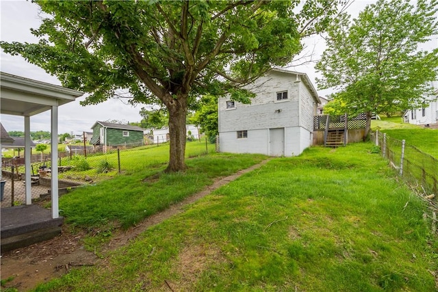 548 Conrad Ave, Charleroi Boro, PA 15022 - view of yard featuring stairway
