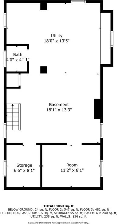 5465 Coral St, Friendship Park, PA 15206 - room layout