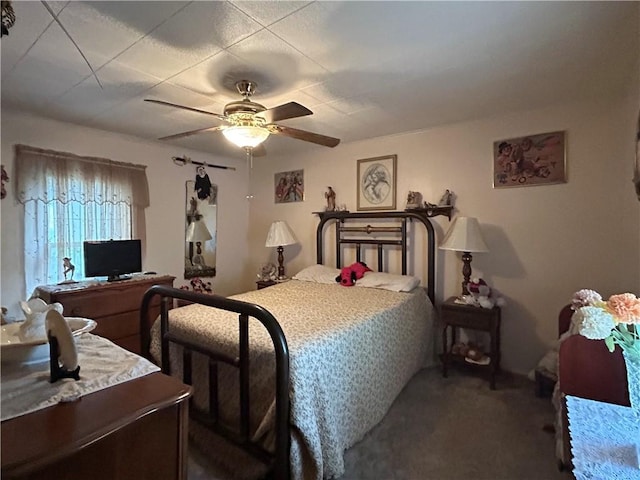 42 Walnut Ave, Dunbar, PA 15431 - bedroom with carpet floors and ceiling fan