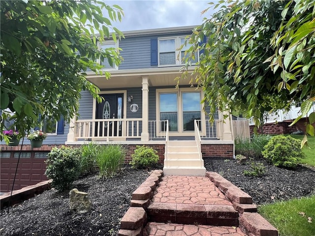 758 Venango Ave, Shaler, PA 15209 - view of front of property featuring covered porch