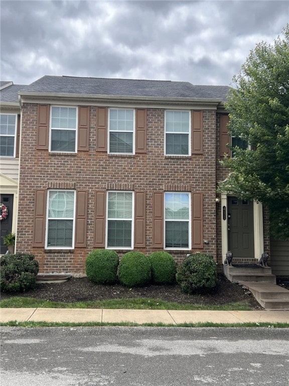 411 Fairgate, Pine Twp Nal, PA 15090 - view of front of property with brick siding and a shingled roof