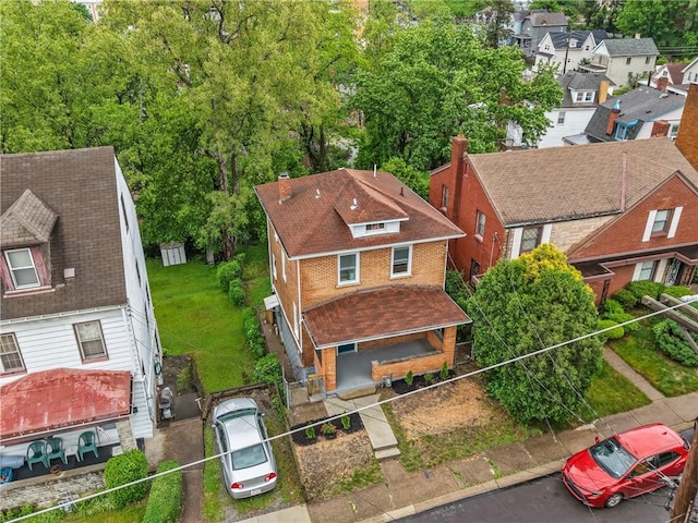 36 W Bellecrest, Brentwood, PA 15227 - aerial view of residential area