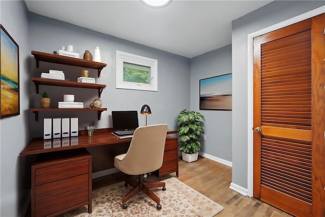 124 Plum St, Franklin Twp, PA 16117 - office space featuring wood finished floors and baseboards
