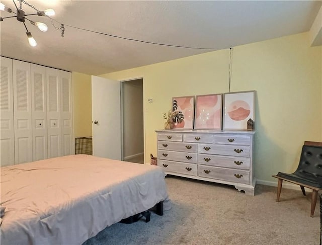 2465 Brook Ledge Rd Unit 31A, South Fayette, PA 15017 - bedroom with carpet flooring, a closet, and baseboards