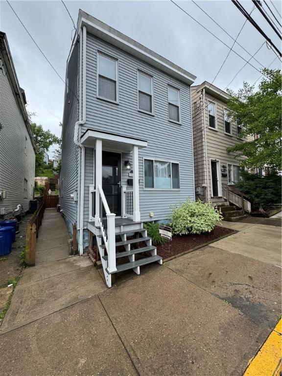 2422 Salisbury St, South Side, PA 15210 - view of townhome / multi-family property