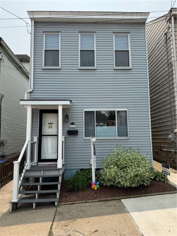 2422 Salisbury St, South Side, PA 15210 - view of front facade