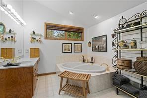 208 Kozy Cor, Middlesex Twp, PA 16059 - bathroom with a bath, vanity, and tile patterned flooring