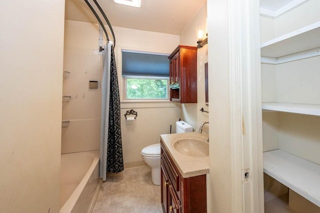 117 Derby Way, Aliquippa, PA 15001 - full bath with toilet, vanity, and shower / bath combo