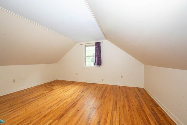 117 Derby Way, Aliquippa, PA 15001 - bonus room featuring light wood-style flooring, lofted ceiling, and baseboards