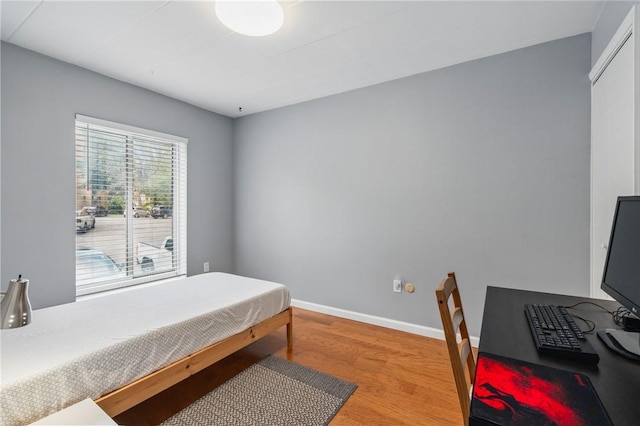 5 Bayard Rd Unit 206, Shadyside, PA 15213 - bedroom with light wood-type flooring and baseboards