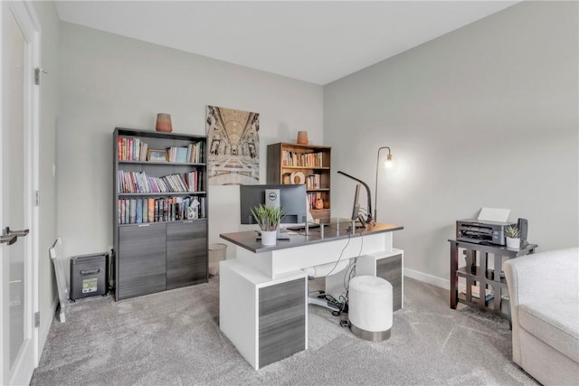 159 Twin Oaks Dr, Buffalo Twp But, PA 16055 - office featuring light carpet and baseboards