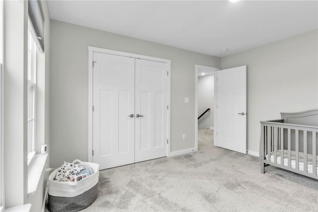 159 Twin Oaks Dr, Buffalo Twp But, PA 16055 - bedroom featuring carpet floors, a closet, baseboards, and a nursery area