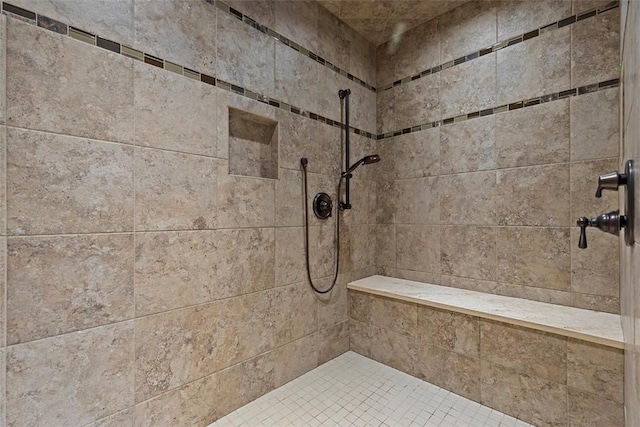 152 Devonwood Dr, Upper St Clair, PA 15241 - full bathroom featuring a tile shower