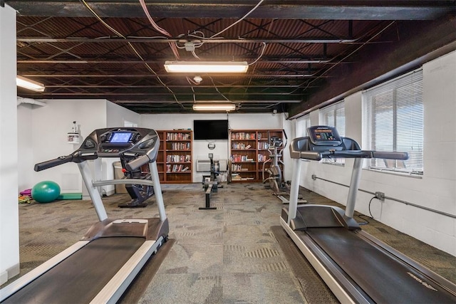 128 N Craig St Unit 415, Oakland, PA 15213 - exercise area with carpet flooring