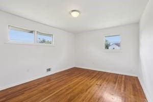 200 Edgewood Dr, Hopewell Twp Bea, PA 15001 - unfurnished room with wood finished floors and baseboards
