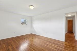 200 Edgewood Dr, Hopewell Twp Bea, PA 15001 - spare room featuring wood finished floors