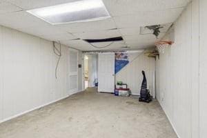200 Edgewood Dr, Hopewell Twp Bea, PA 15001 - below grade area featuring a paneled ceiling