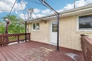 200 Edgewood Dr, Hopewell Twp Bea, PA 15001 - view of deck