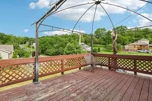 200 Edgewood Dr, Hopewell Twp Bea, PA 15001 - view of wooden deck