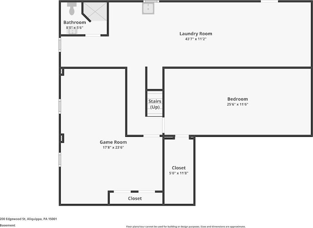200 Edgewood Dr, Hopewell Twp Bea, PA 15001 - room layout