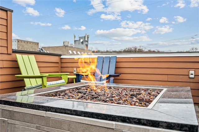 4707 Hatfield St, Lawrenceville, PA 15201 - fenced backyard with a fire pit