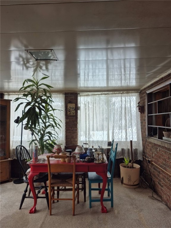29564 Lake Creek Rd, Pa, PA 16314 - dining area with carpet