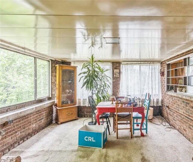 29564 Lake Creek Rd, Pa, PA 16314 - sunroom featuring plenty of natural light
