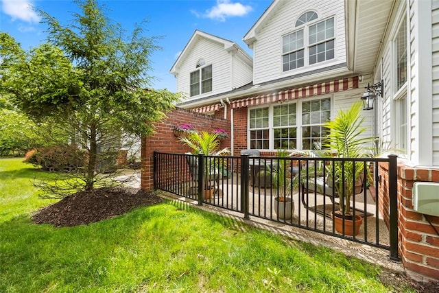 3602 Senate Ct, Adams Twp, PA 16059 - view of home's exterior featuring a yard and brick siding