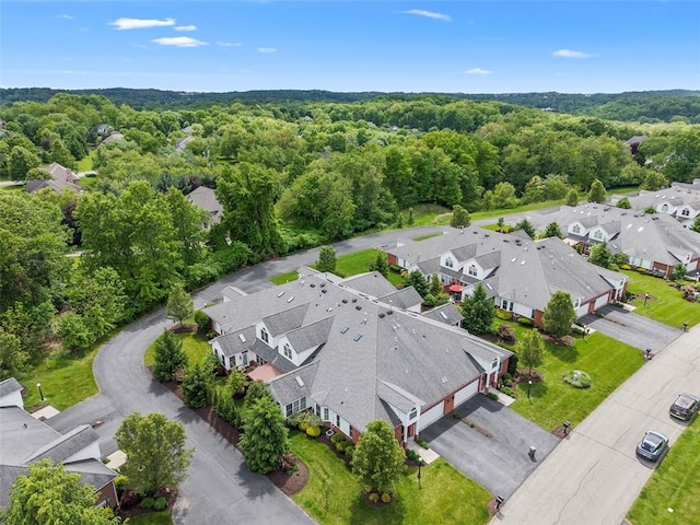 3602 Senate Ct, Adams Twp, PA 16059 - aerial view of residential area featuring a forest