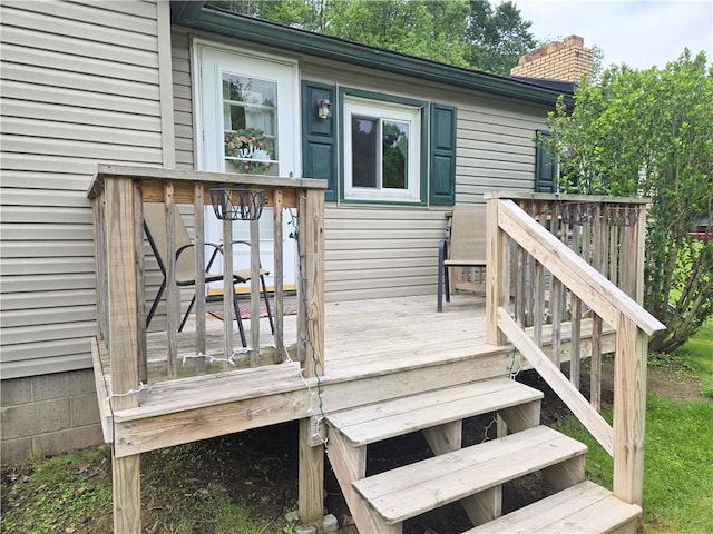 1126 Slate Point Rd, Parks Twp, PA 15690 - deck with stairway