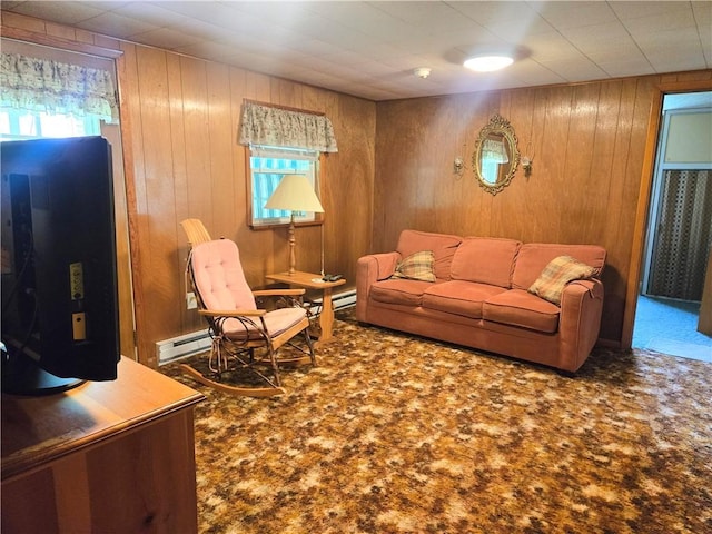1126 Slate Point Rd, Parks Twp, PA 15690 - living room with wood walls