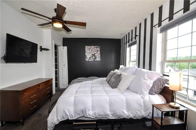 1726 Kennedy, Elizabeth Twp/Boro, PA 15018 - bedroom featuring dark carpet and a ceiling fan