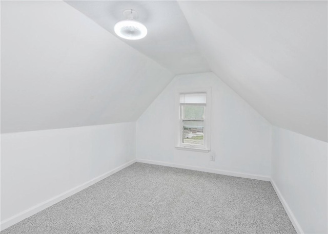 2324 Sheffield Rd, Aliquippa, PA 15001 - bonus room featuring carpet floors, lofted ceiling, and baseboards