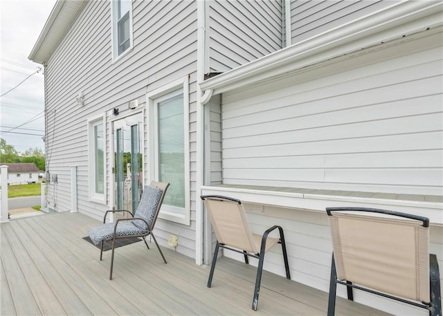 2324 Sheffield Rd, Aliquippa, PA 15001 - view of wooden terrace